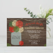 Invitation au réchauffement de la maison de Noël M (Debout devant)