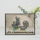 Invitation au réchauffement de la maison des poule (Debout devant)