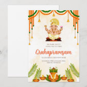 Invitation au réchauffement de la maison Gruhaprav (Devant / Derrière)