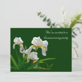 Invitation au réchauffement de la maison - Iris à (Debout devant)
