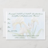 Invitation au réchauffement de la maison - Iris à (Dos)