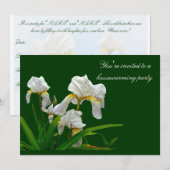 Invitation au réchauffement de la maison - Iris à (Devant / Derrière)