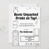 Invitation au réchauffement de la maison mignonne  (Devant)