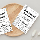 Invitation au réchauffement de la maison mignonne 