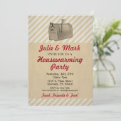 Invitation au réchauffement de la maison Vintage r (Debout devant)