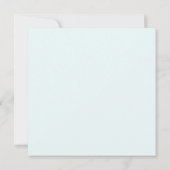 Invitation au réchauffement du foyer - bleu (Dos)