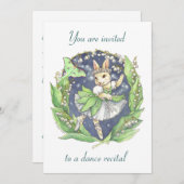 invitation au récital de danse (Devant / Derrière)