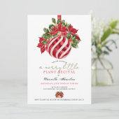 Invitation au récital de piano de Noël joyeux (Debout devant)