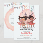 Invitation au Récital de Tiny Dancers – Studio Per (Devant / Derrière)