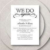 Invitation au renouvellement de Vow