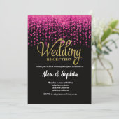 Invitation au repas de noces, paillettes (Debout devant)