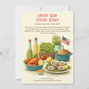 Invitation au Repas d'Huîtres de la Fête du Travai