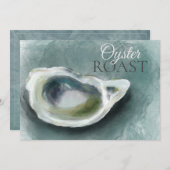 Invitation au Repas d'Huîtres Peintes (Devant / Derrière)