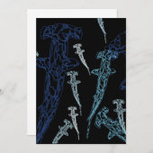 Invitation au requin-marteau (Devant / Derrière)