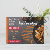 invitation au restaurant de nuit (Debout devant)