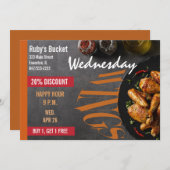 invitation au restaurant de nuit (Devant / Derrière)