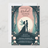 Invitation Au rêve magique Étoiles mystiques Fête des mariées (Devant)