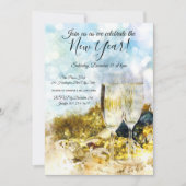 Invitation au réveillon du Nouvel An (Devant)