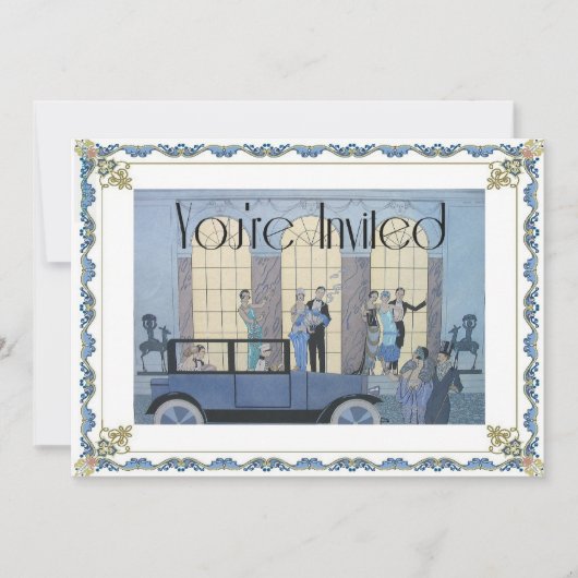 Invitation Au Revoir (Devant)