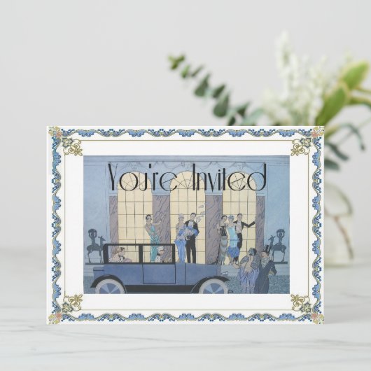 Invitation Au Revoir (Debout devant)