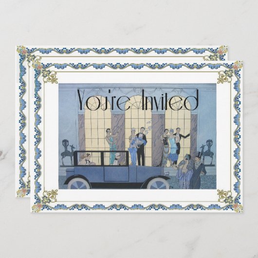 Invitation Au Revoir (Devant / Derrière)