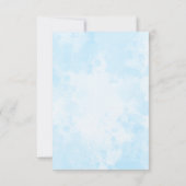 Invitation au revoir école bonjour fêté été (Dos)