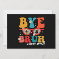 Au revoir prof Frère Joyeux Dernier Jour d'École É