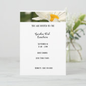 Invitation au Rose club de déjeuner du jardin (Debout devant)