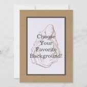 Invitation au rôti d'huître rustique (Dos)