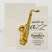 Invitation au saxophone jazz (Devant / Derrière)