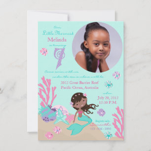 Invitation au septième anniversaire de la Sirène a