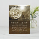 Invitation au service commémoratif de la nostalgie (Debout devant)