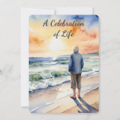 Invitation au service commémoratif Paradis de la p (Dos)