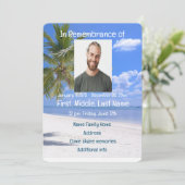 Invitation au service commémoratif  Paradis de pla (Debout devant)