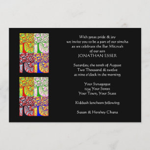 Invitation au service du matin (rectangle moyen)