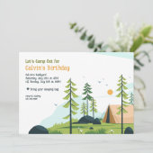 Invitation au site de camping (Debout devant)