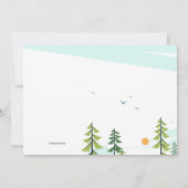 Invitation au site de camping (Dos)