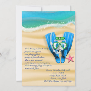 Invitation au Snorkel Gear Beach Party