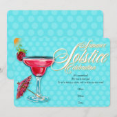 Invitation au solstice d'été de la marguerita aux (Devant / Derrière)