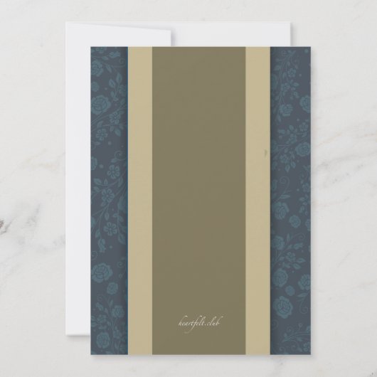 Invitation au souper de la récolte (Dos)