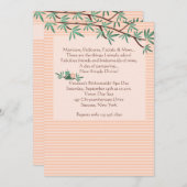 Invitation au Spa Bamboo Branches (Devant / Derrière)