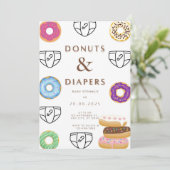 Invitation au spectacle bébé Donuts & Diapers (Debout devant)