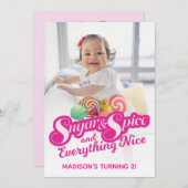 Invitation au sucre et aux épices (Devant / Derrière)