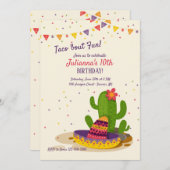 Invitation Au sud de l'invitation d'amusement de frontière (Devant / Derrière)