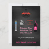 Invitation au tableau de bord moderne de grand-mèr (Dos)