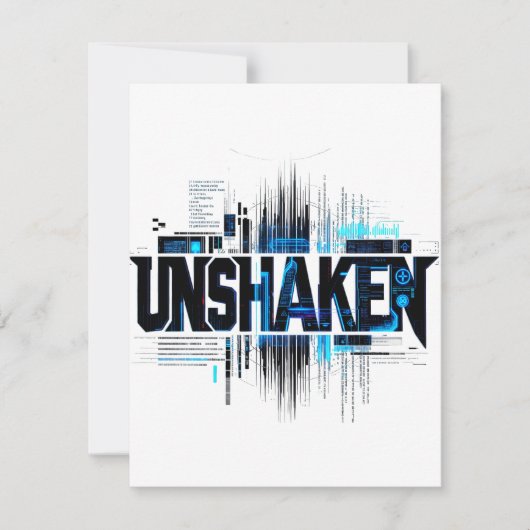Invitation au Tech Cyberpunk Inébranlable (Devant)