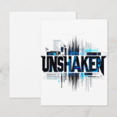Invitation au Tech Cyberpunk Inébranlable (Devant / Derrière)