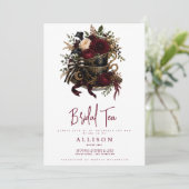 Invitation au thé de mariage (Debout devant)