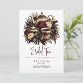 Invitation au thé de mariage (Debout devant)