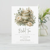 Invitation au thé de mariage (Debout devant)